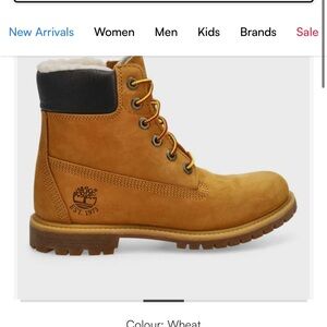 Timberland fur lined boots